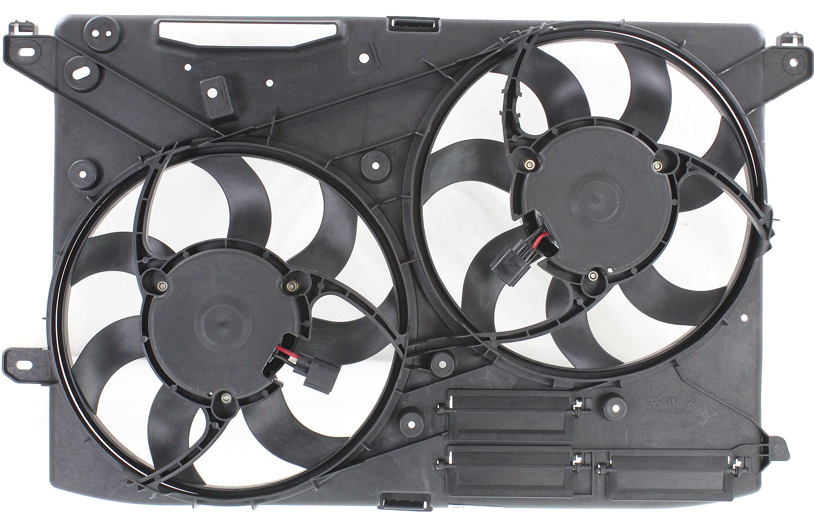 Radiator Fan Assembly for Ford Fusion 2013-2020, Suitable for 2.0 Turbo 2013-2016 and 2.5L Engine, Replacement