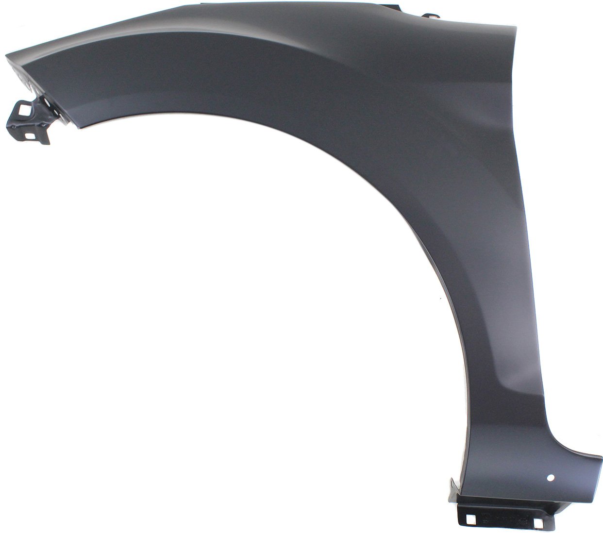 Front Fender for Ford Fiesta 2014-2019, Left (Driver), Primed (Ready to Paint), Hatchback Model, with Rocker Moldings, Replacement
