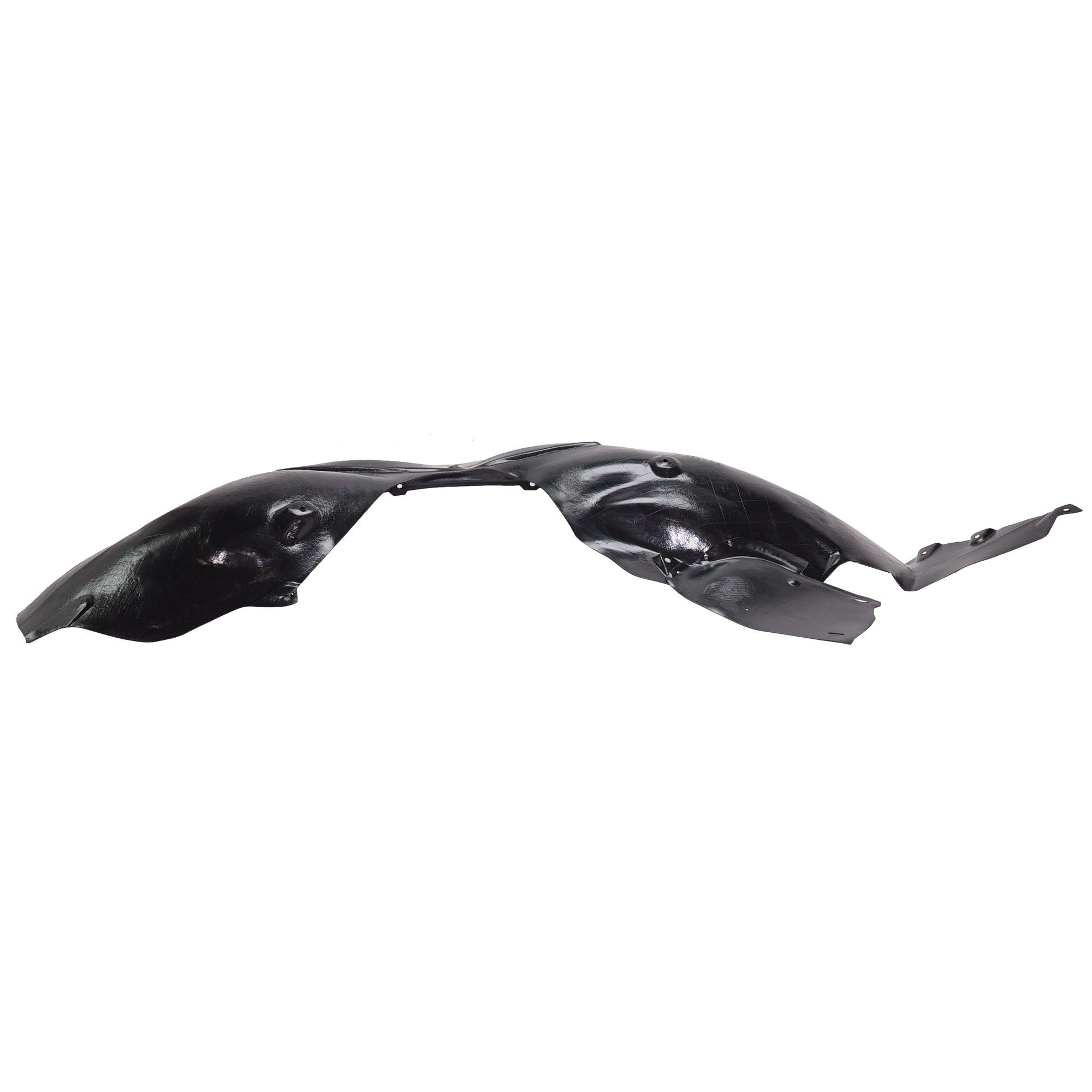 Front Fender Liner for Ford Explorer 2011-2015, Police Interceptor Utility 2013-2015, Left (Driver) Side, Plastic, Without Insulation Foam, Injection Form, Replacement