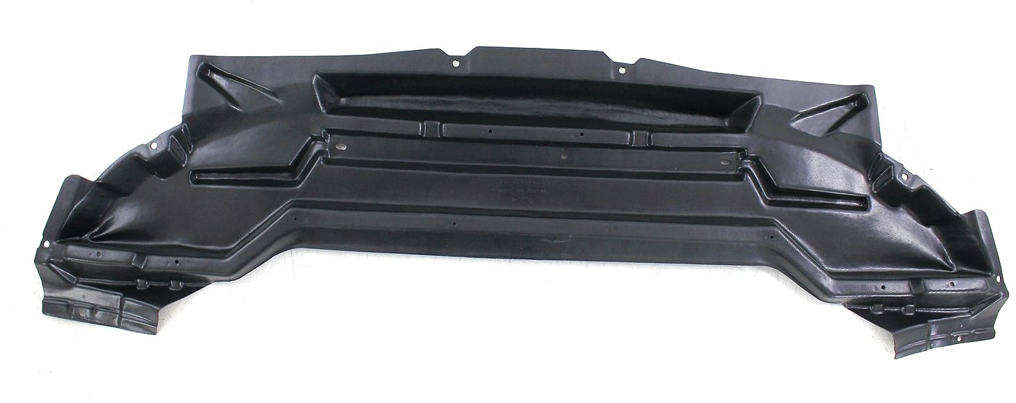 Engine Splash Shield for Ford Focus, Under Cover/Air Deflector for Coupe, Compatible with 2009-2010 Models, Replacement