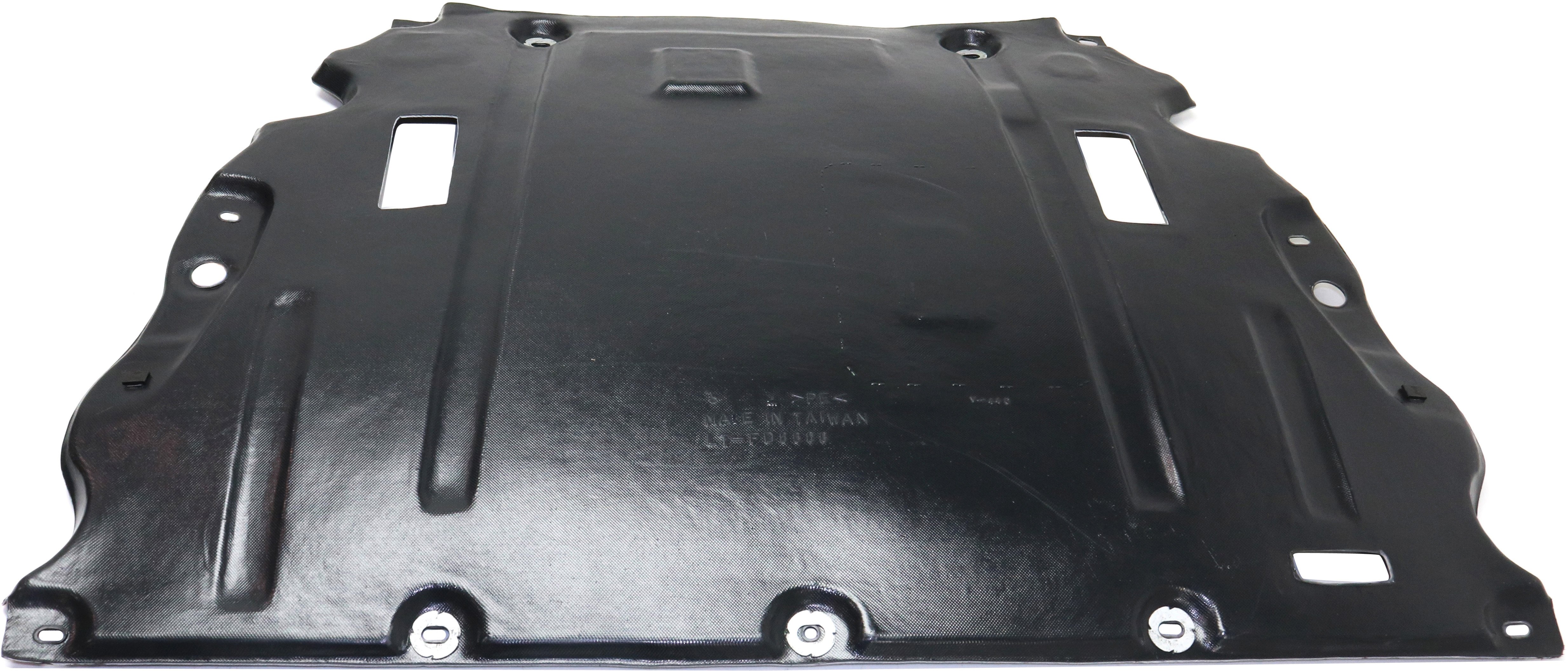 Engine Splash Shield Under Cover for 2013-2020 Ford Fusion, Lincoln MKZ Front FWD (MKZ, 2.0L Turbo Engine), Replacement