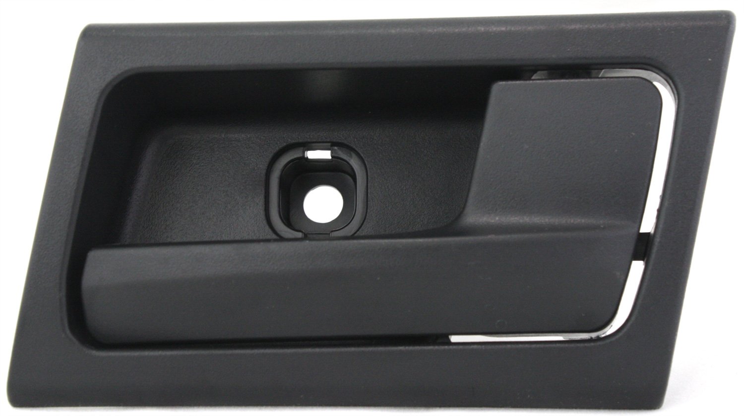 Front Interior Door Handle for Ford Crown Victoria / Mercury Grand Marquis 2003-2011, Right (Passenger), All Black (=Rear), Replacement