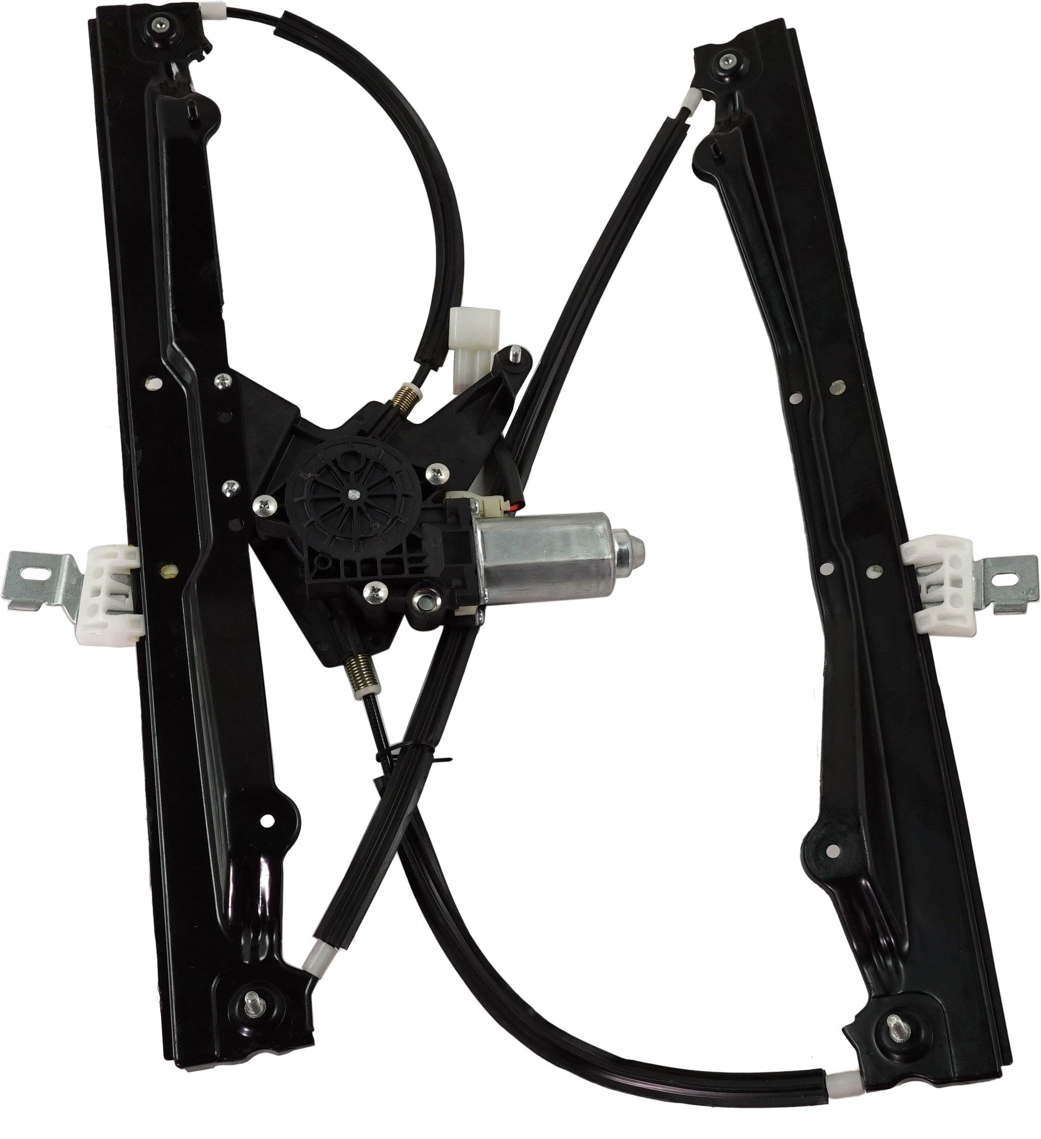 Front Window Regulator with Motor for Ford Explorer/Mercury Mountaineer 2002-2007, Power, Left (Driver), Replacement