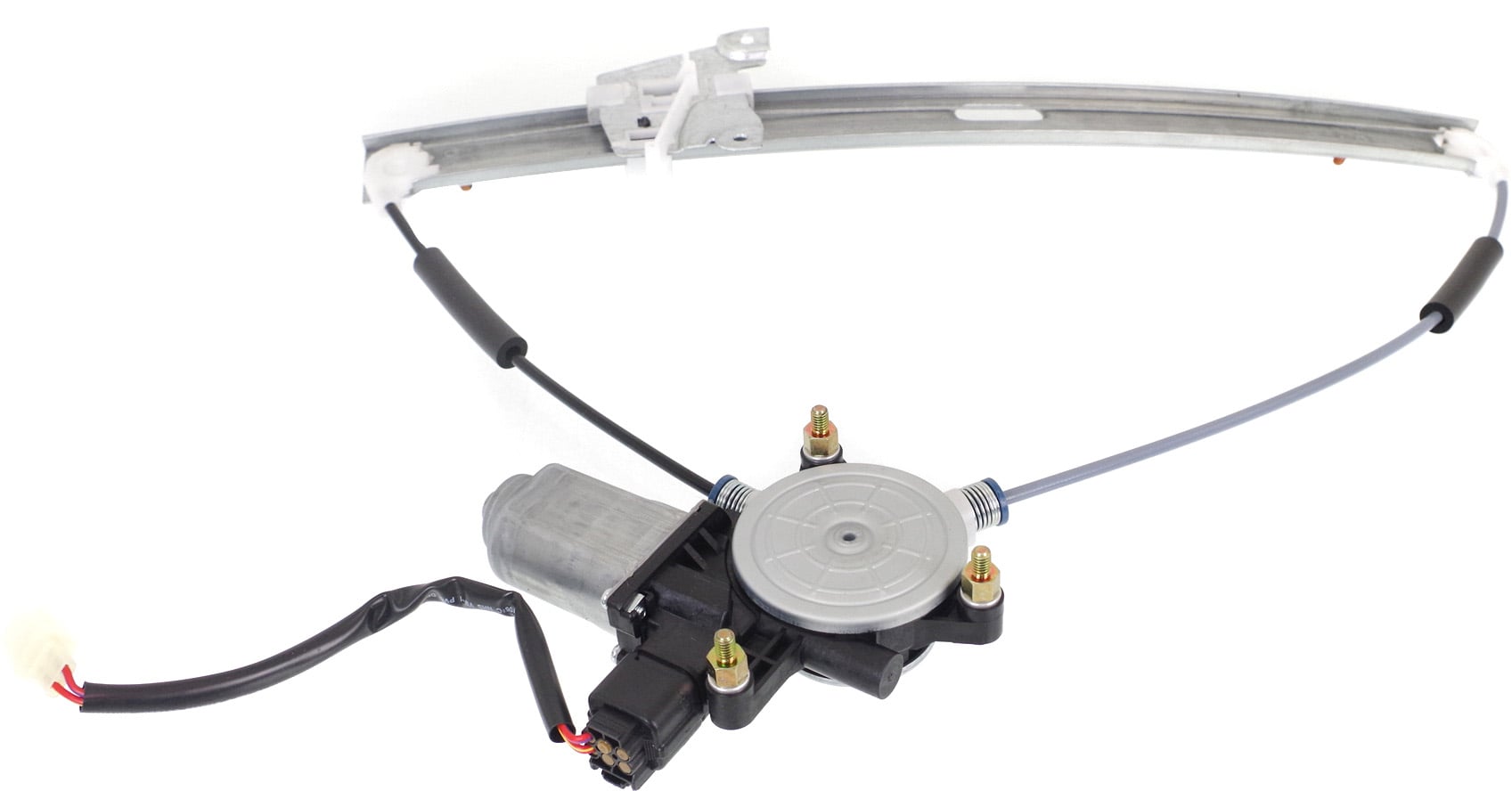 Power Front Window Regulator with Motor for Ford Escape/Mercury Mariner 2008-2012, Right (Passenger) Side, 2 Pins, Replacement