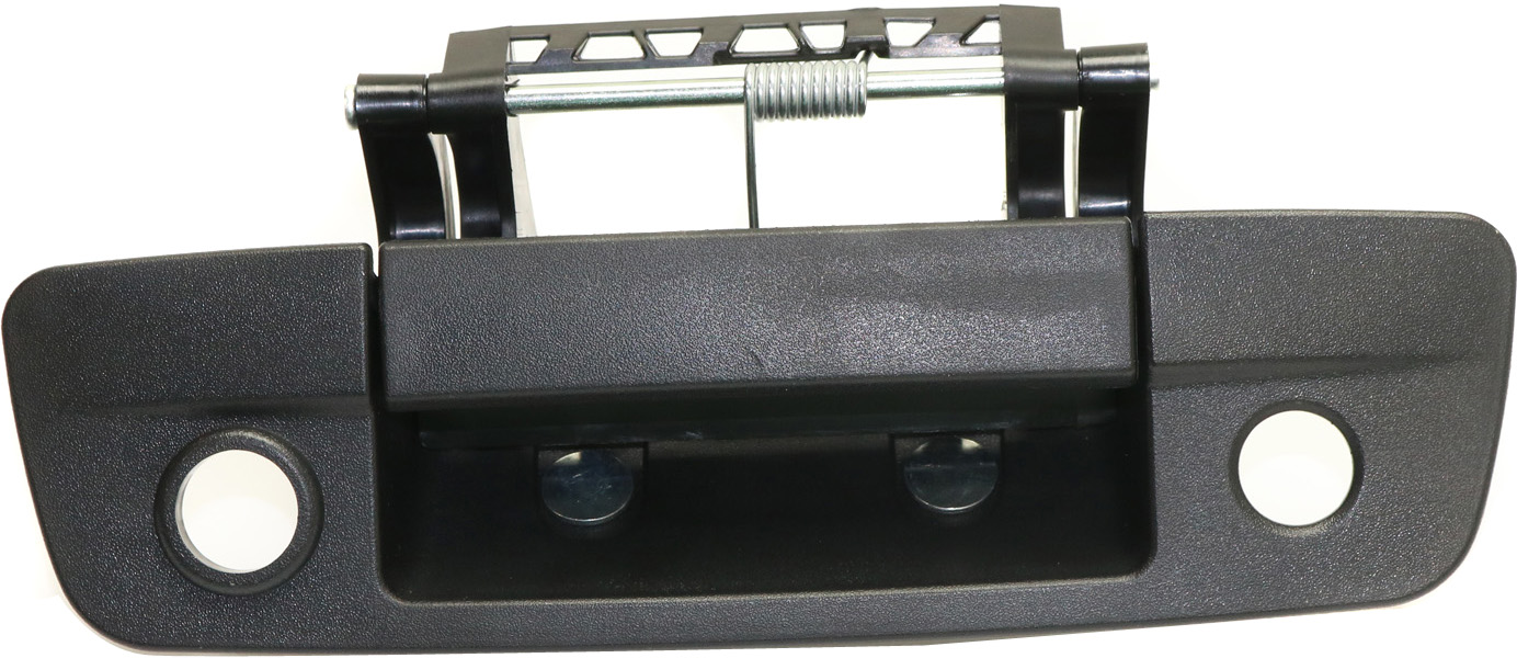 Tailgate Handle for RAM Full Size, 2013-2018, Outside, Textured Black, with Camera Hole, Type 1, Includes 2019-2022 1500 Classic, Replacement