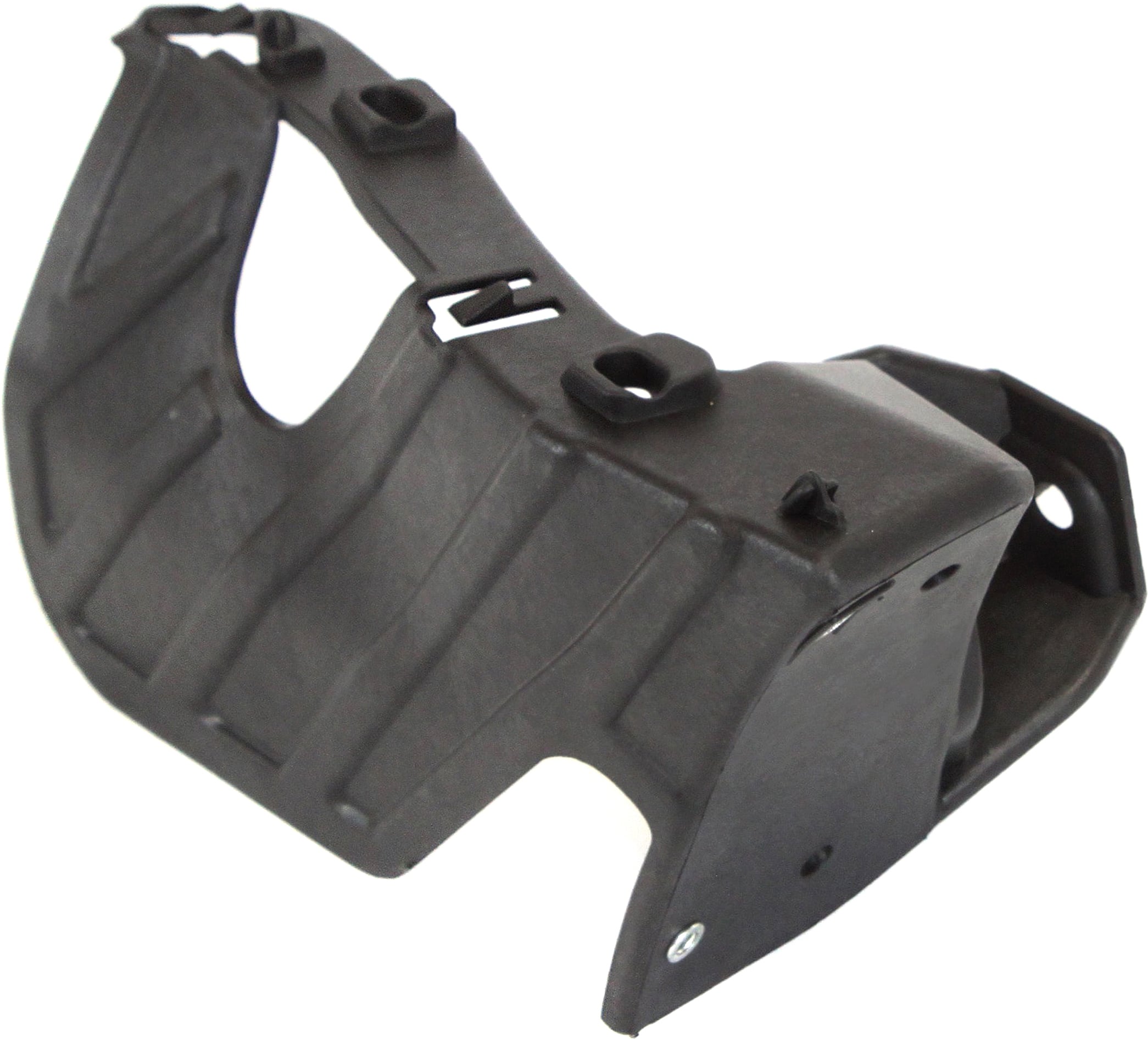Front Bumper Support for GMC Sierra 1500 (2007-2013), Left (Driver) Side, Rear Section, Black, Excludes 2007 Classic, Replacement