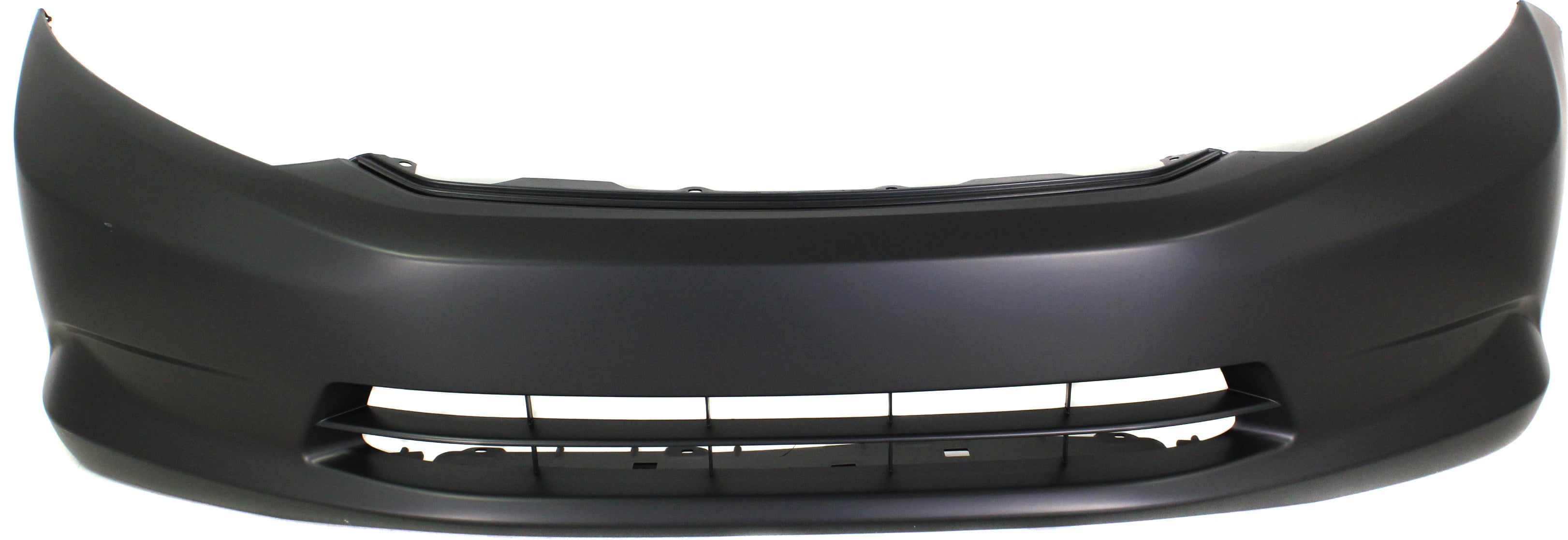 Front Bumper Cover for 2012-2012 Honda Civic DX/HF/LX Sedan Models, Primed (Ready to Paint), without Fog Light Holes, Replacement