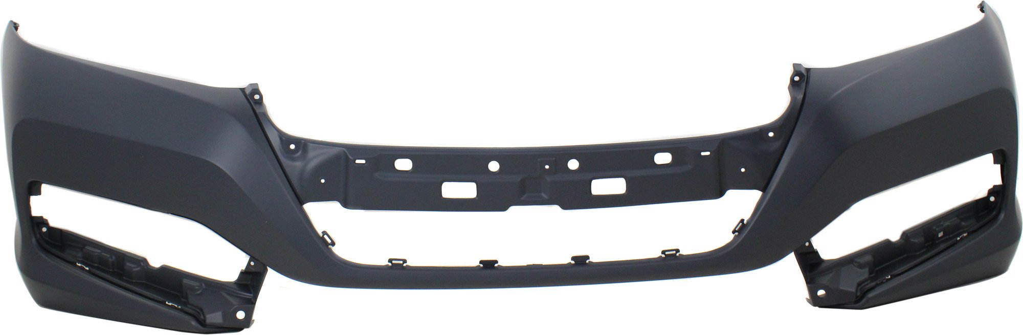 Front Bumper Cover for Honda Accord 2014, Primed (Ready to Paint), Plug-In Model, Replacement