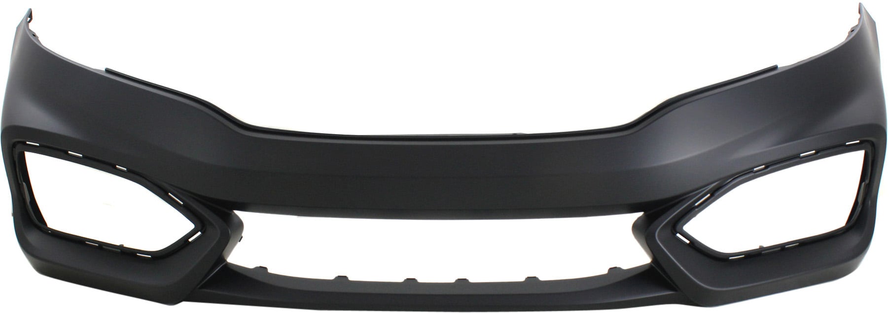 Front Bumper Cover for Honda Civic 2014-2015, Coupe, Primed (Ready to Paint), Excludes SI Model, Replacement
