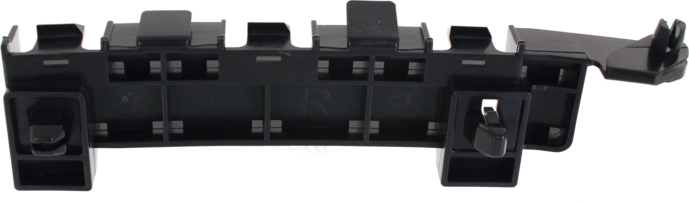 Front Bumper Bracket Right (Passenger) Side Spacer for 2009-2014 Vehicle Model, Made from Durable Plastic, Replacement