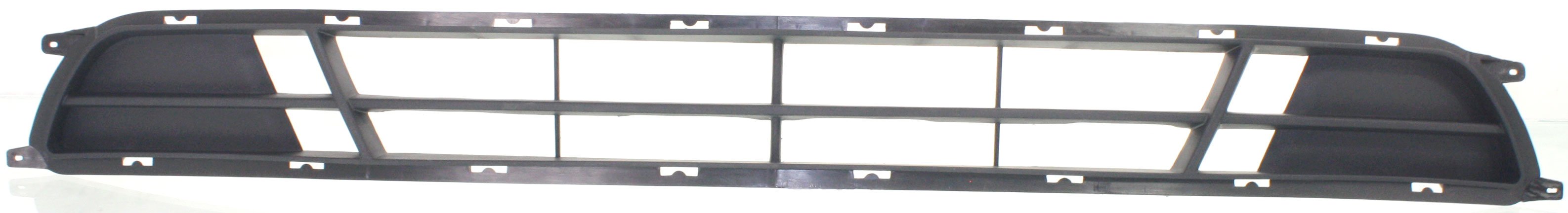 Front Bumper Grille for Hyundai Sonata 2009-2010, Textured Gray Replacement (CAPA Certified)