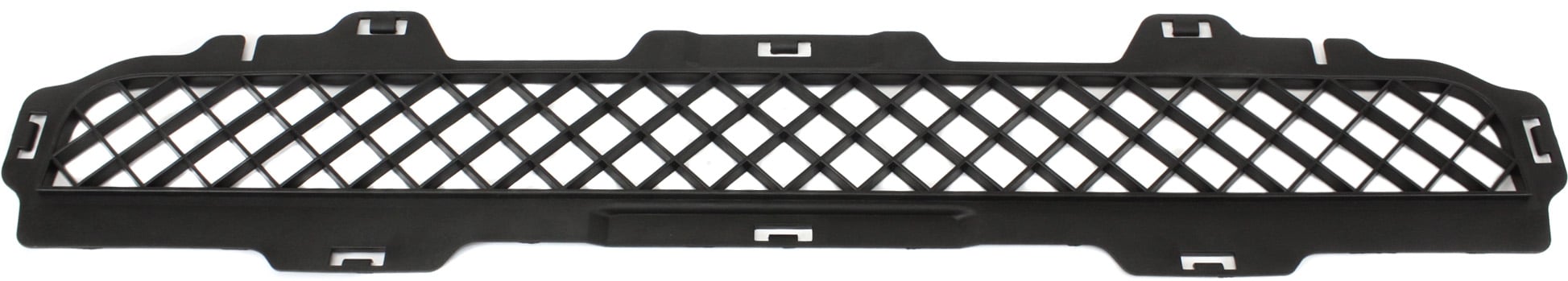 Front Bumper Grille for Hummer H3 2006-2010, Lower Position, Textured Gray, without Fog Light Hole, Replacement