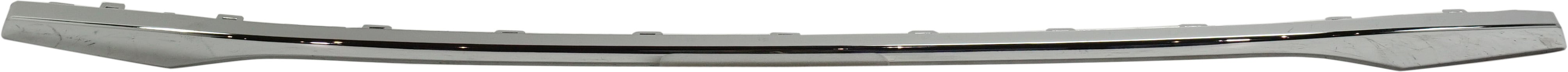 Front Bumper Molding for Honda Civic Sedan 2013-2015, Chrome, Excluding SI Model, Replacement (CAPA Certified)