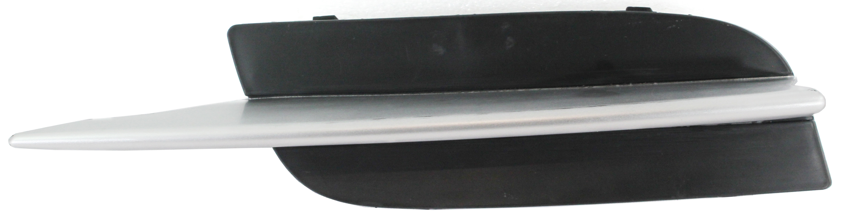 Fog Light Cover for Honda Civic 2009-2011 Coupe, Right (Passenger) Outer Grille, Code NH7731P, Paint to Match, Replacement