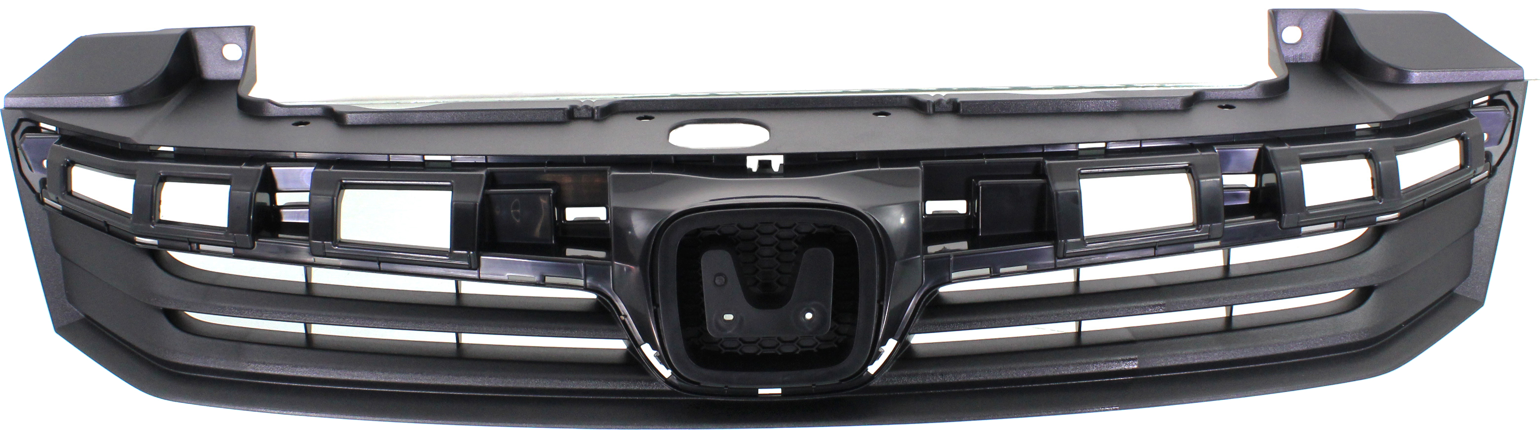 Grille for 2012-2012 Honda Civic Sedan, Paintable Shell and Insert, Excludes Hybrid Model, Replacement (CAPA Certified)