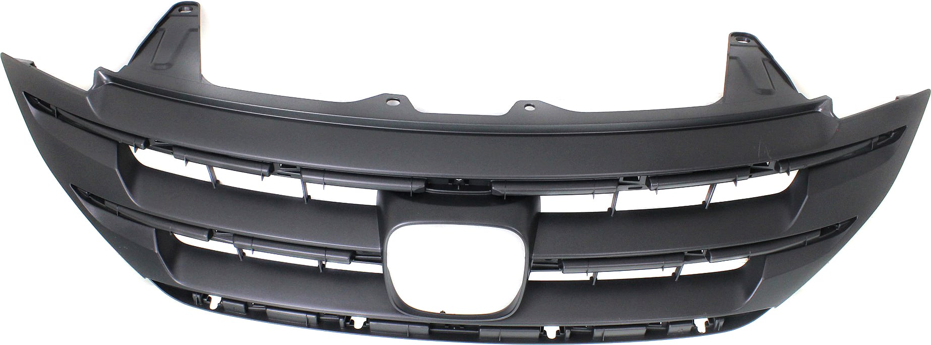 Painted Black Shell and Insert Grille for 2012-2014 Honda CR-V, Compatible with Canada/Mexico/USA Built Models, Replacement (CAPA Certified)