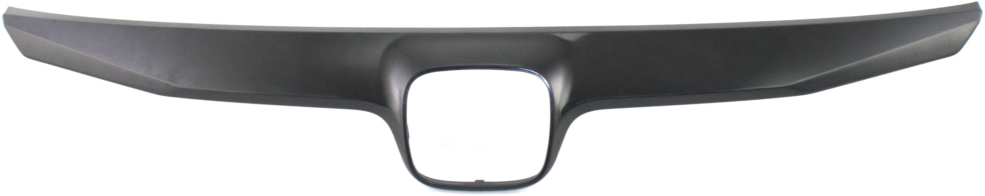 Textured Black Grille Molding for Honda Civic 2009-2011, 2.0L Engine, Sedan, Replacement