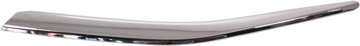 Lower Grille Molding for Honda Accord Sedan 2011-2012, Left (Driver), Chrome, Replacement