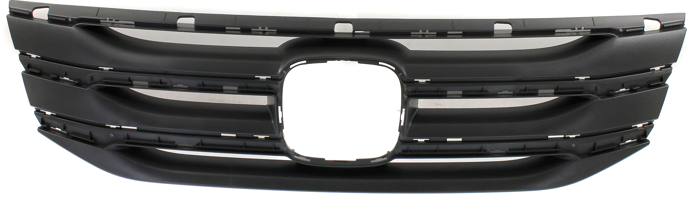 Grille Frame Surround Molding for Honda Odyssey 2011-2013, Textured Gray, Replacement (CAPA Certified)