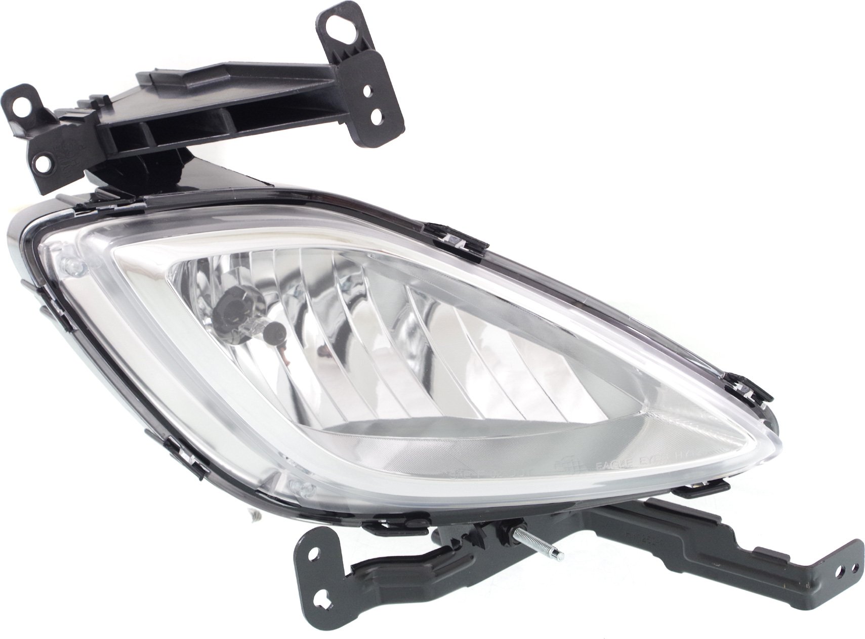 Front Fog Light Assembly for Hyundai Elantra Sedan, 2011-2013, Right (Passenger), Korea Built Vehicle, Replacement