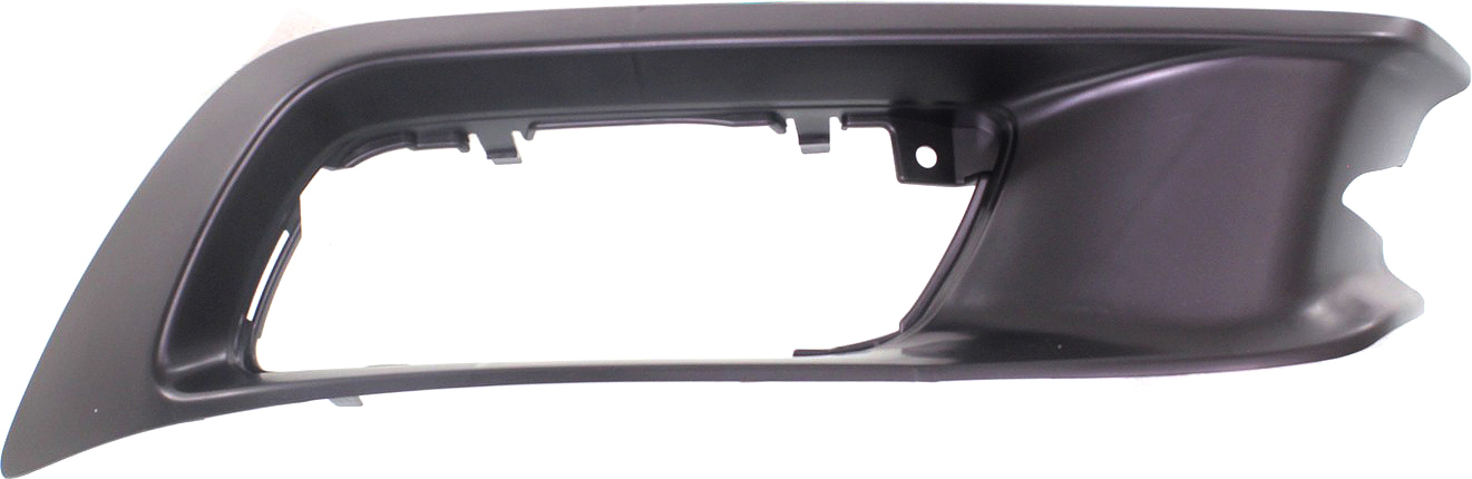 Front Fog Light Molding for 2012-2012 Honda Civic Sedan, Right (Passenger), Textured Black, Factory Installed, Excluding Hybrid Model, Replacement