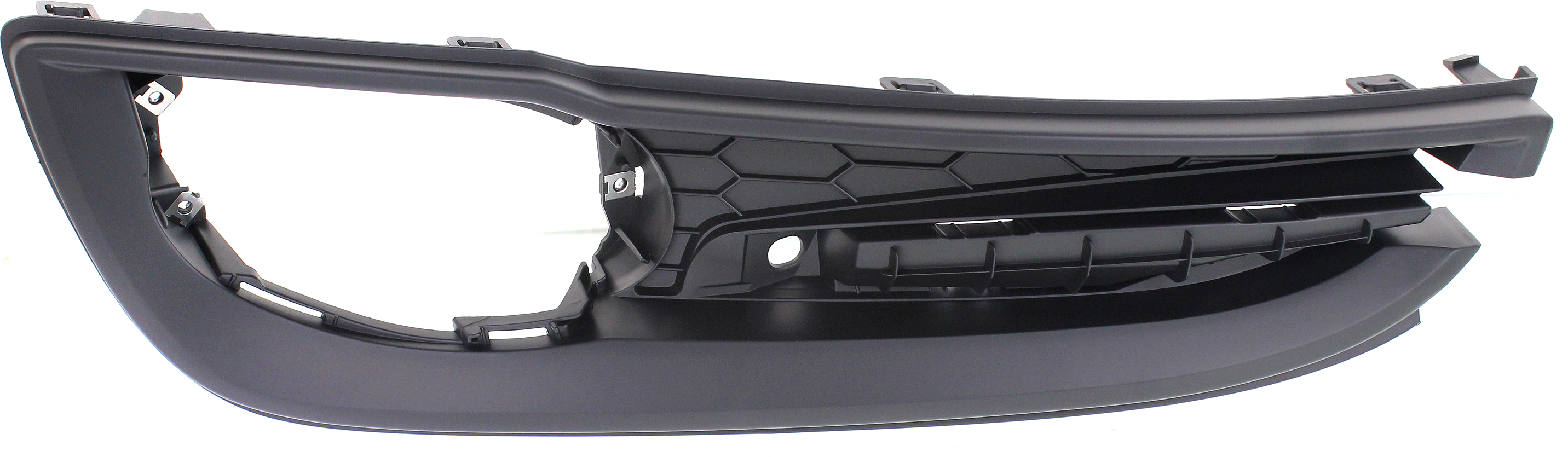 Front Fog Light Molding for Honda Civic Sedan 1.8L Engine (Excluding Hybrid Model), 2013-2015, Left (Driver), Primed (Ready to Paint), Replacement
