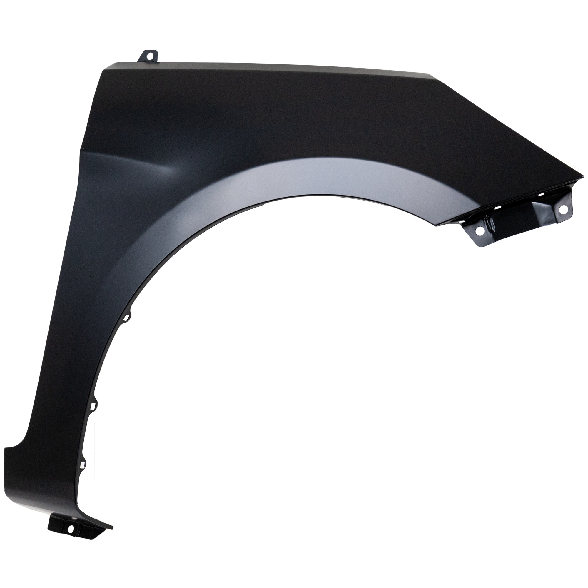 Front Fender for Hyundai Accent 2012-2017, Right (Passenger), Primed (Ready to Paint), Suitable for Hatchback/Sedan, From April 1, 2011, Without Side Light Hole, Replacement (CAPA Certified)