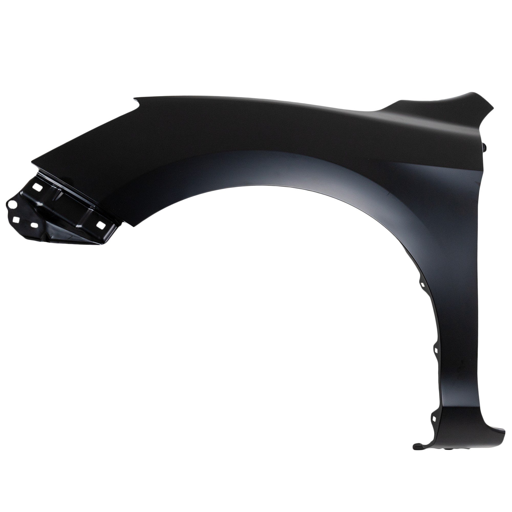 Front Fender for Honda Accord 2013-2017 Sedan, Left (Driver), Primed (Ready to Paint), Steel, Without Side Light Hole, Replacement