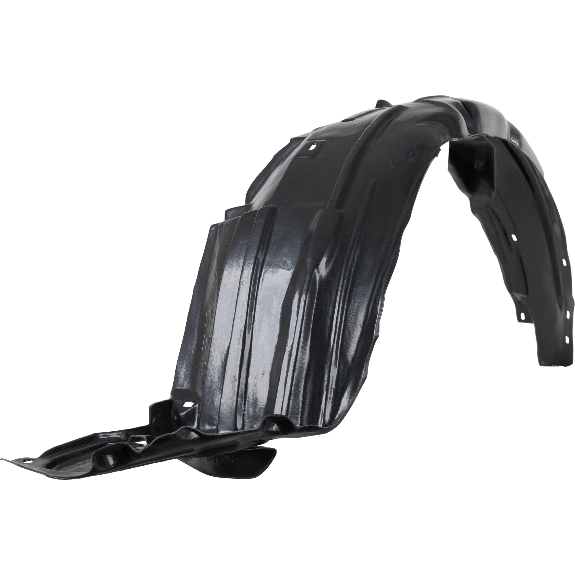 Front Fender Liner with Pad for Honda Civic 2006-2011 Left (Driver), Sedan, EX/EX-L/GX/LX/Si/Hybrid Models, Replacement