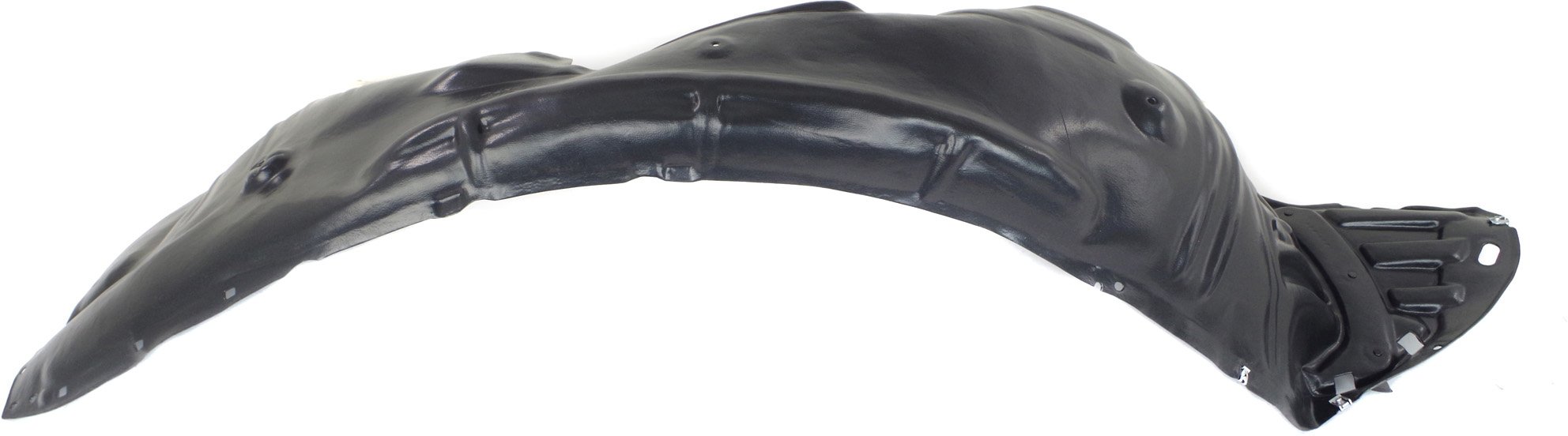 Front Fender Liner for Honda Odyssey 2014-2017, Right (Passenger) Side, Plastic, Vacuum Form, Replacement
