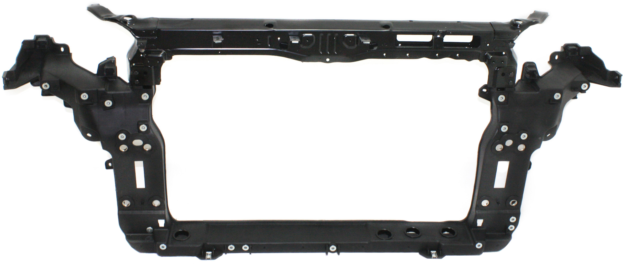 Radiator Support for Hyundai Santa Fe Sport 2013-2018, Plastic with Steel, Compatible with 2.0L Engine, Replacement