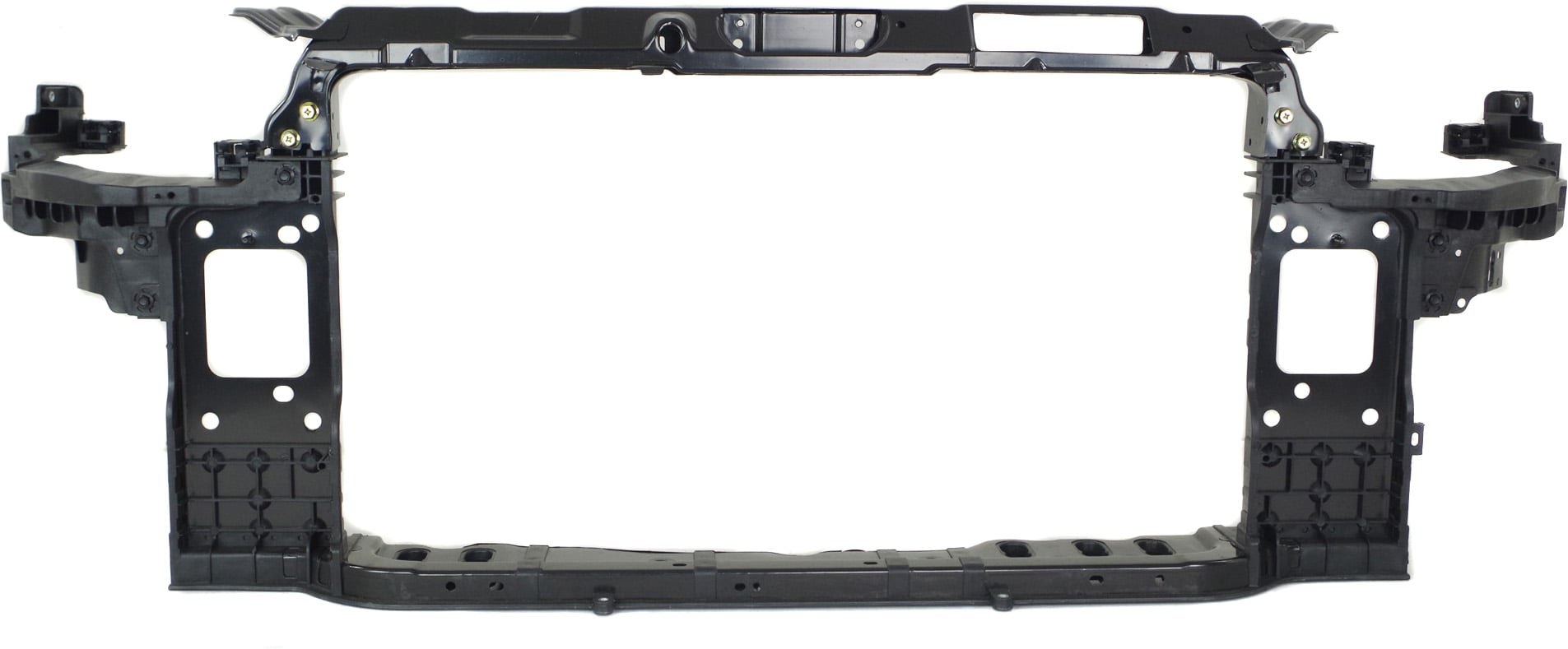 Radiator Support Assembly for Hyundai Elantra 2014-2016, Sedan, Built in Korea from 11-1-13, Plastic with Steel, Replacement (CAPA Certified)