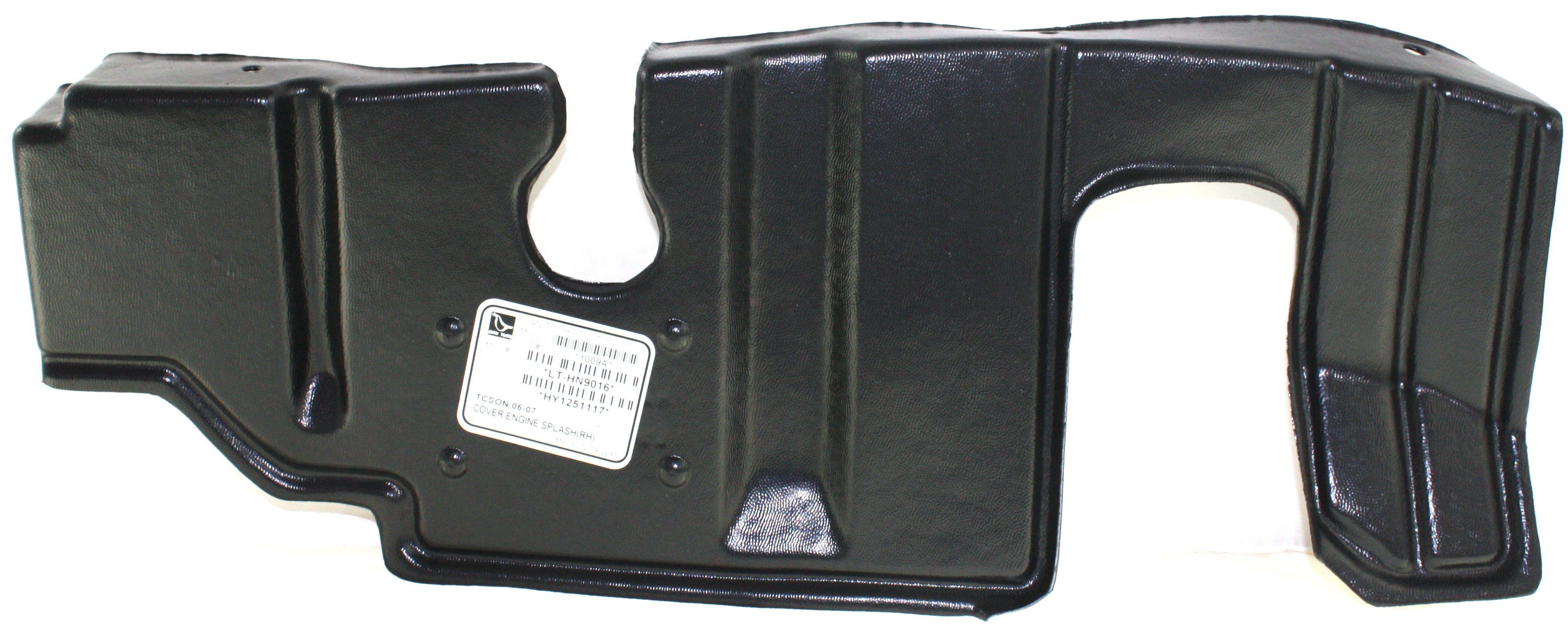 Engine Splash Shield for Kia Sportage 2005-2010, Under Cover, Right (Passenger), Replacement