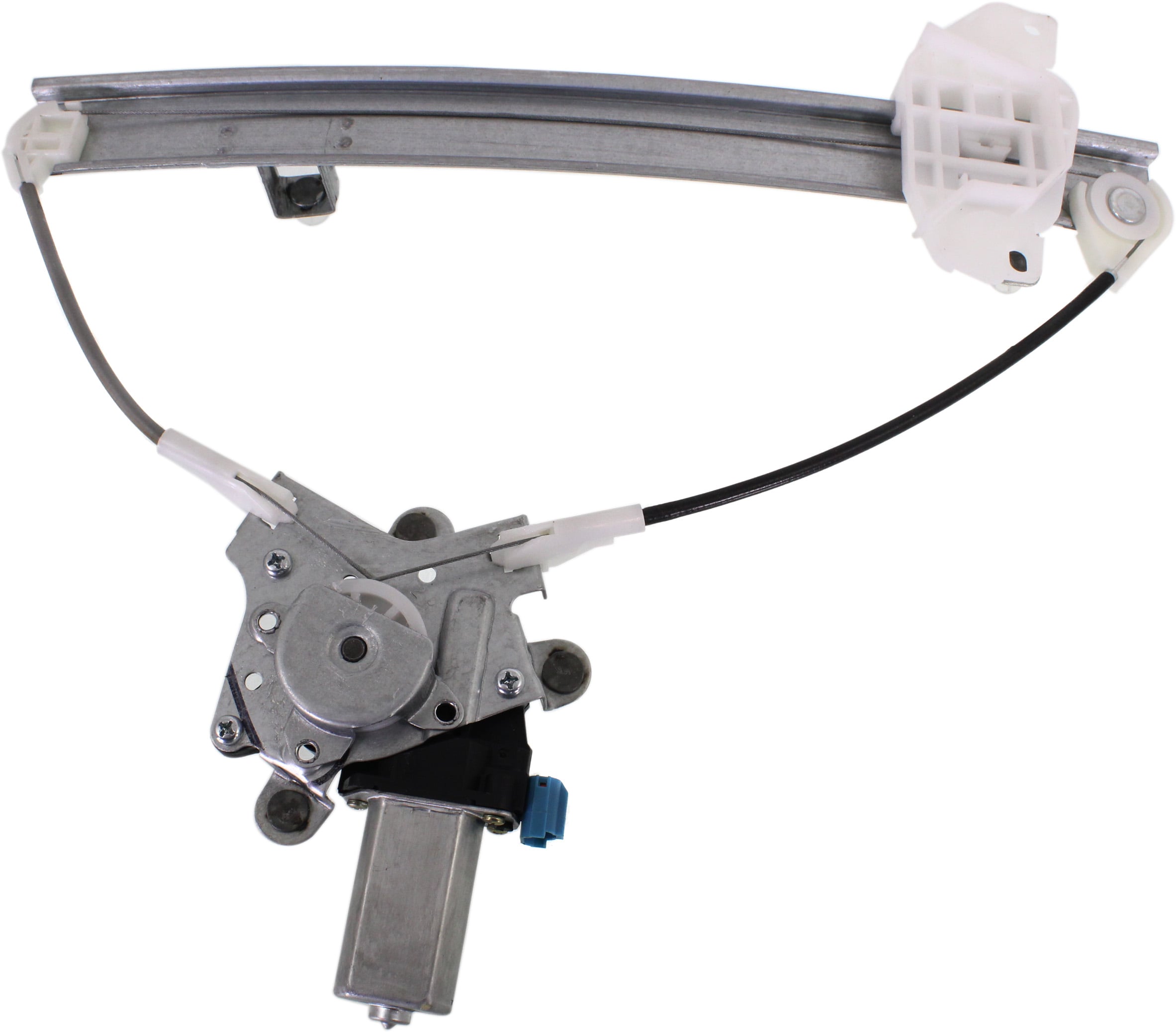Power Rear Window Regulator with Motor for Hyundai Elantra 1996-2000, Right (Passenger) Side, Replacement
