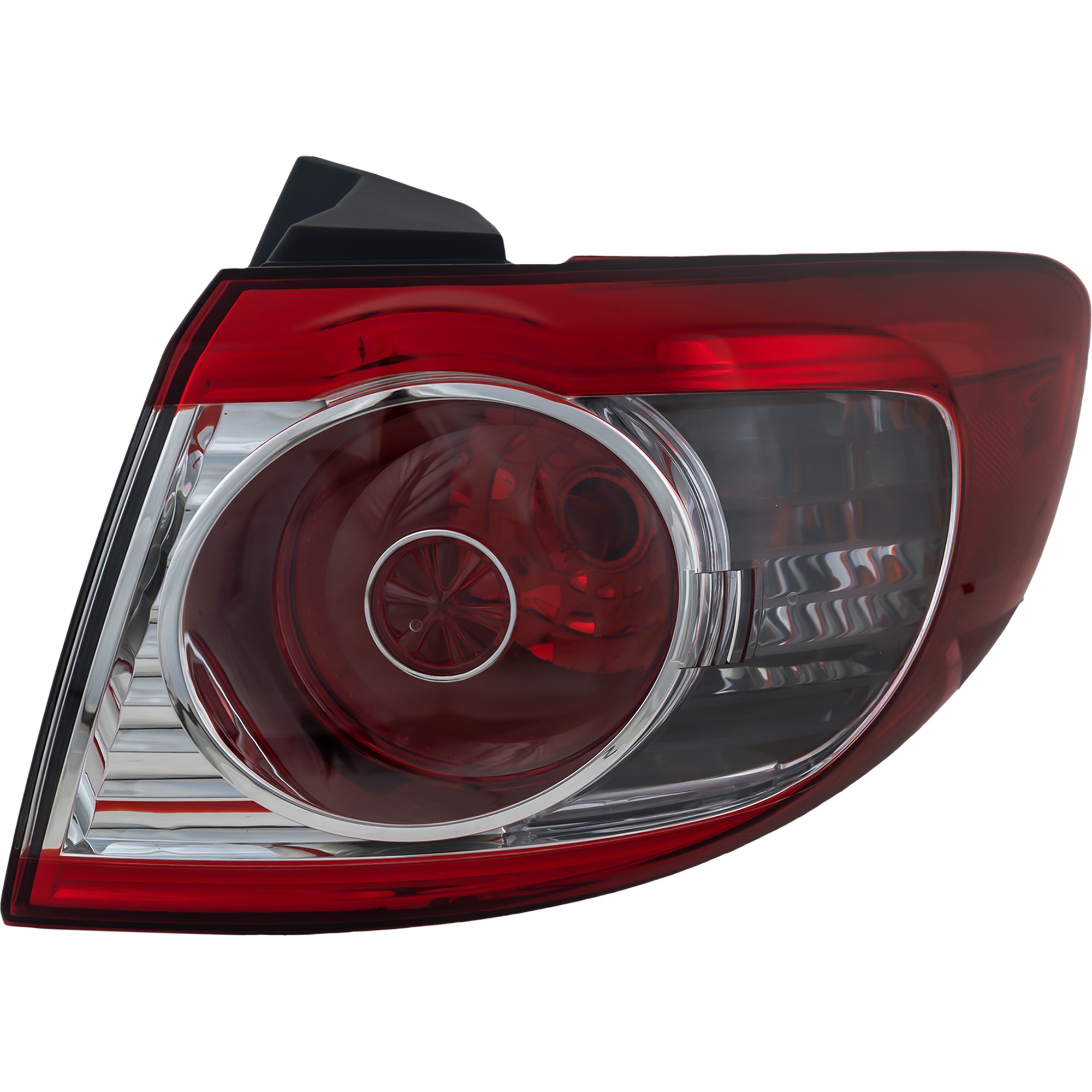Tail Light Assembly for Hyundai Santa Fe 2010-2012, Right (Passenger), Outer, Replacement