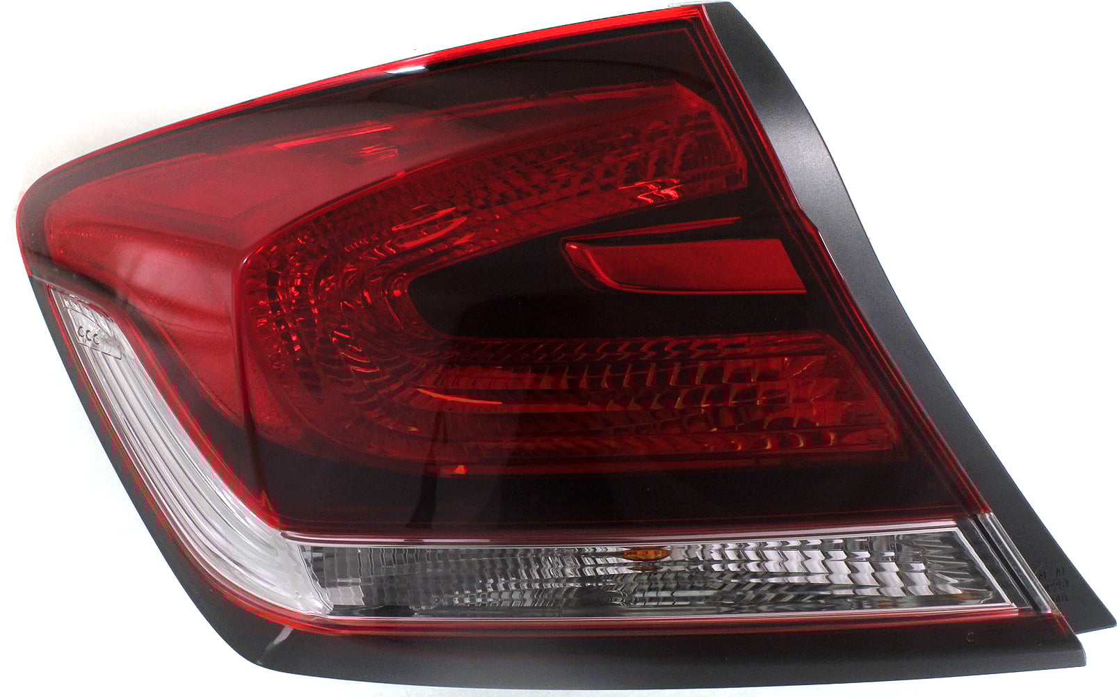 Tail Light Assembly for Honda Civic Sedan 2013-2015, Outer, Left (Driver), Replacement