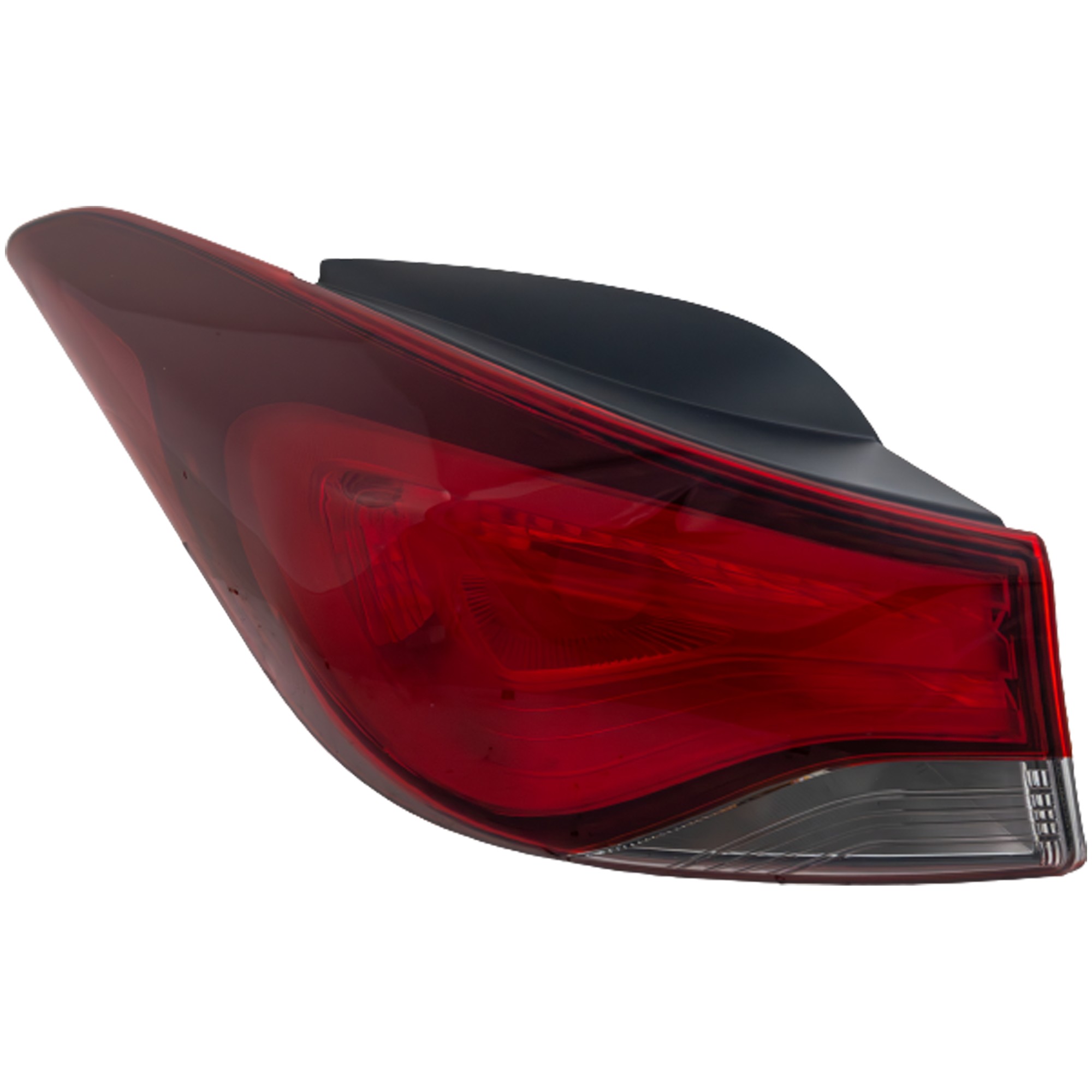 Tail Light Assembly for Hyundai Elantra 2014-2016 Sedan, USA Built Vehicle, Outer, Left (Driver), Halogen, Replacement