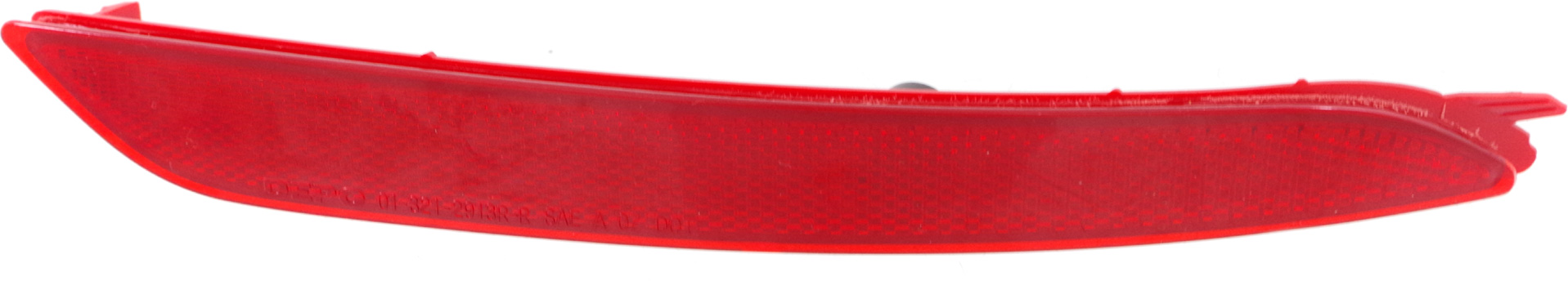 Rear Bumper Reflector Light for Hyundai Elantra Sedan, Right (Passenger) Side, Fits 2014-2016 Models, Replacement