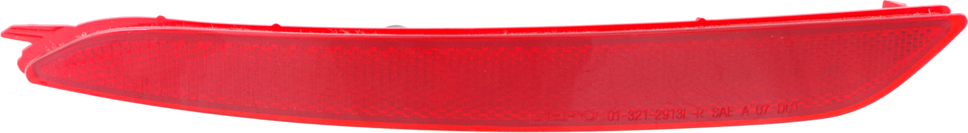 Rear Bumper Reflector Light for Hyundai Elantra Sedan, 2014-2016, Left (Driver) Side, Replacement