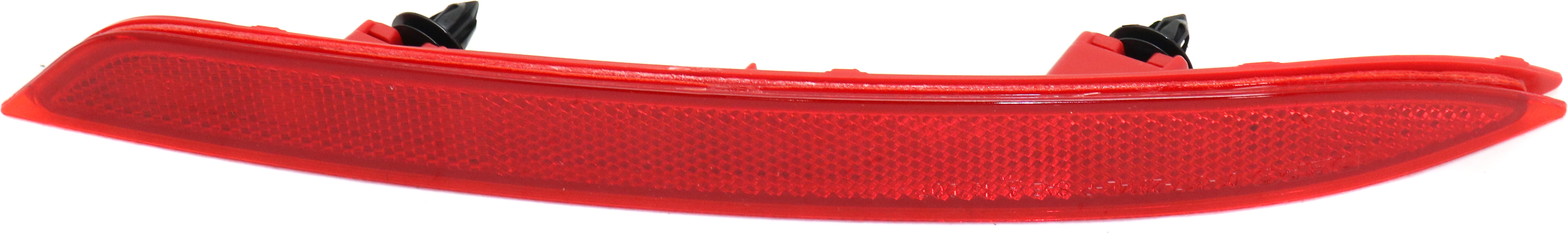 Rear Bumper Reflector Light for Honda Accord 2016-2017 Sedan, Left (Driver), Replacement (CAPA Certified)