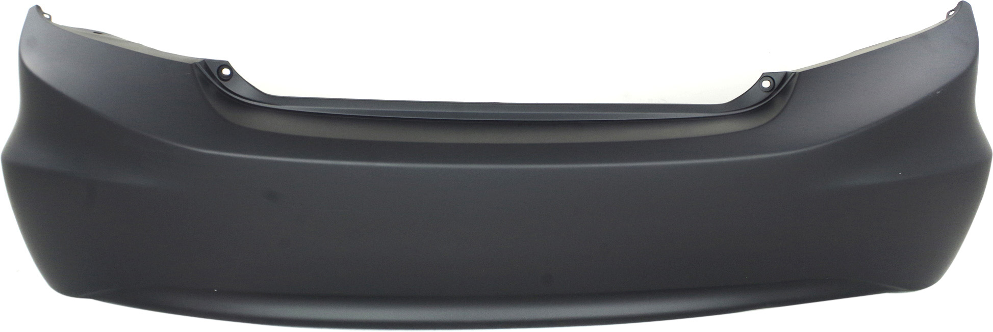 Rear Bumper Cover for 2012-2012 Honda Civic Sedan, Primed (Ready to Paint), Without Parking Assist Sensor Holes, Replacement (CAPA Certified)