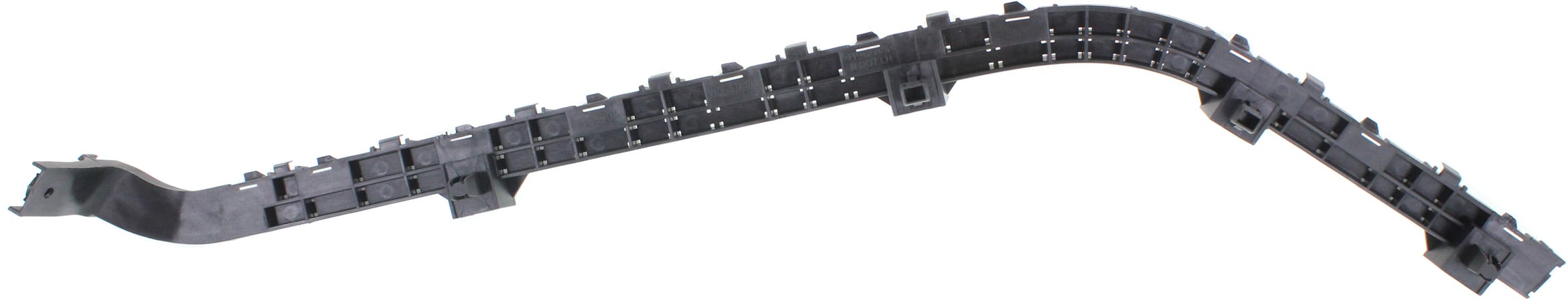 Rear Bumper Bracket Side Spacer for Honda Odyssey 2011-2017, Left (Driver), Black, Plastic+Fiberglass, Replacement