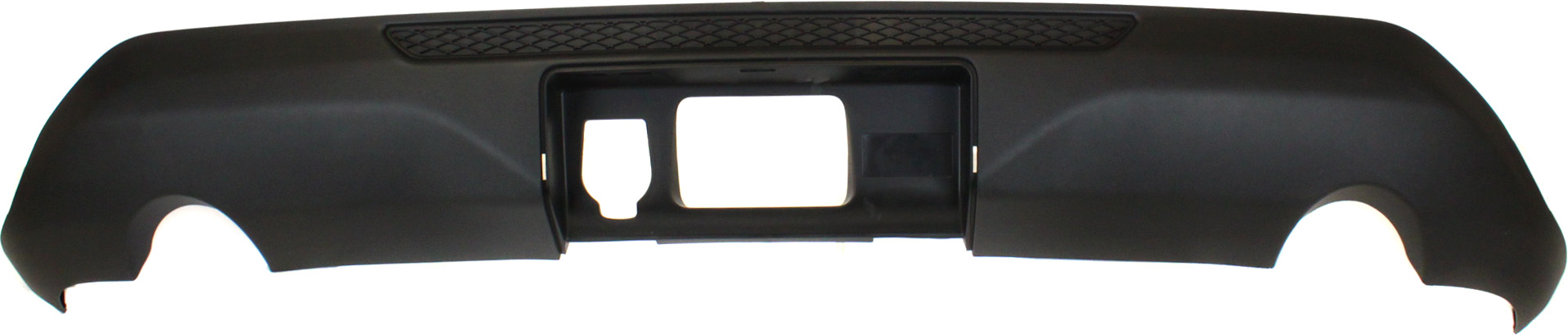 Rear Lower Valance Skid Plate Garnish for Pilot 2012-2015, Textured with Tow Hitch Hole, Suitable for EX/EX-L/LX Model, Replacement (CAPA Certified)