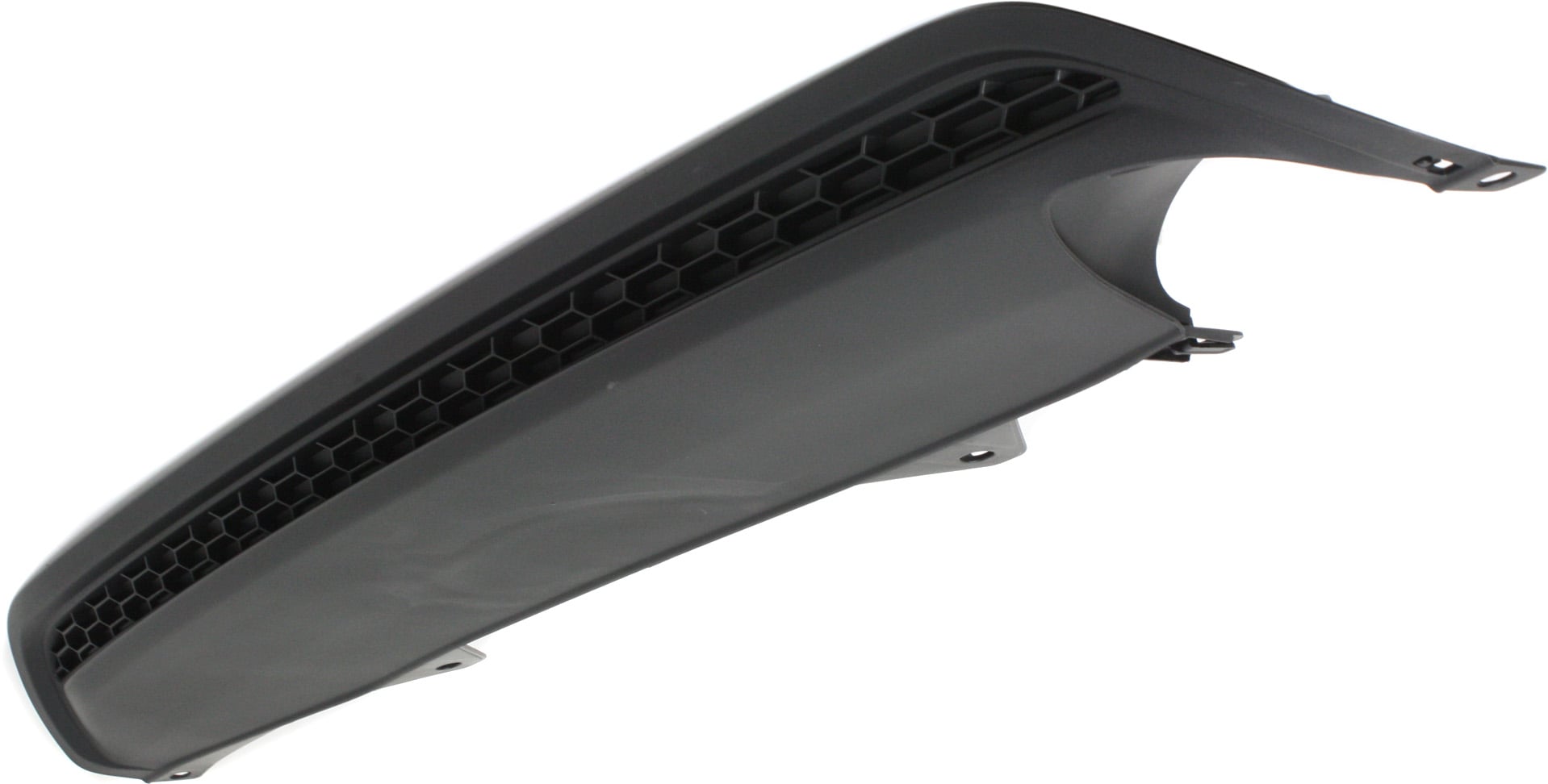 Rear Lower Valance for 2013-2015 Honda Civic, Textured Lower Bumper Cover, Sedan, Replacement