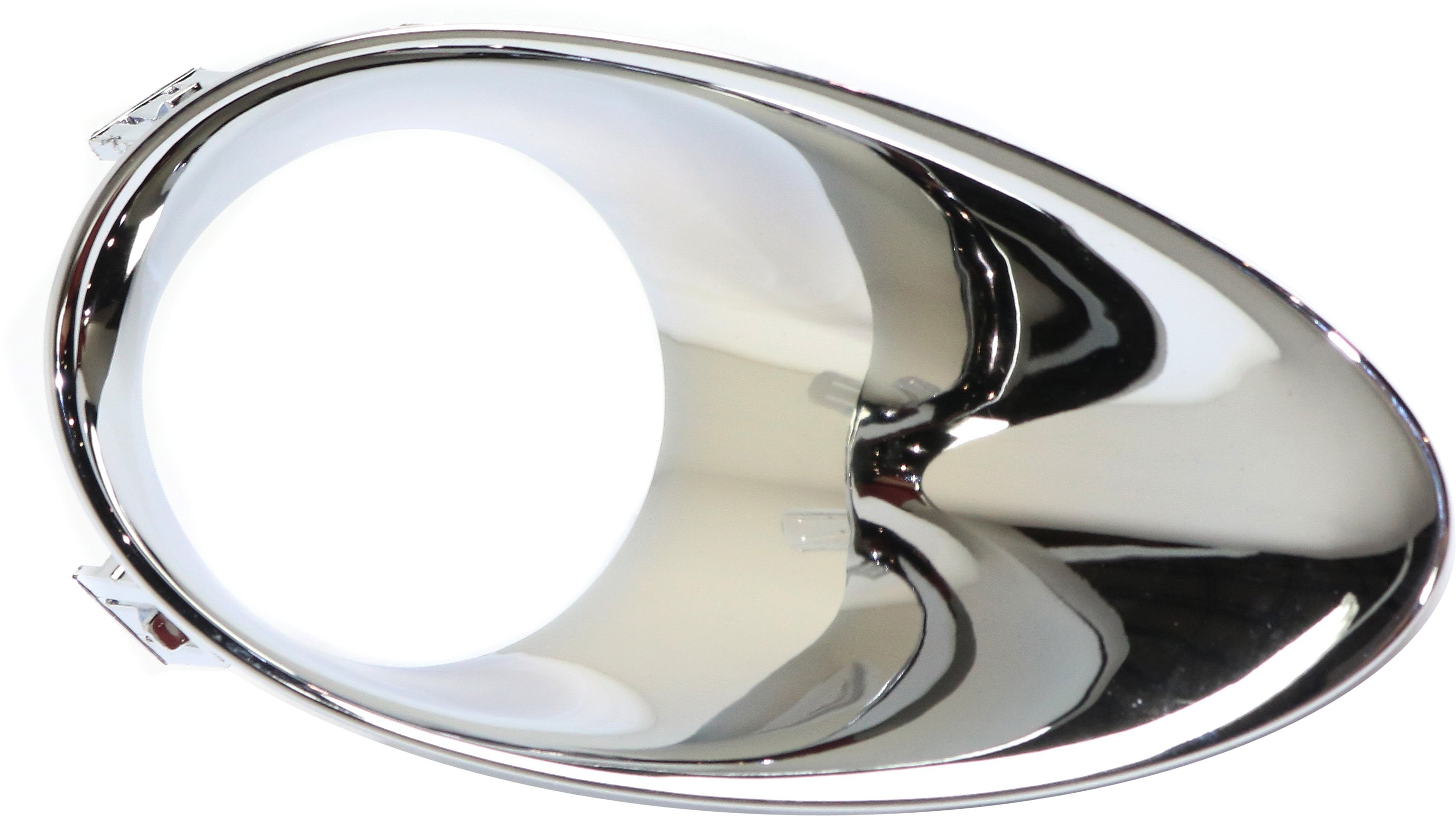 Front Fog Light Molding for Infiniti EX35 (2008-2012), EX37 (2013-2013), QX50 (2014-2015), Right (Passenger), Chrome, Replacement