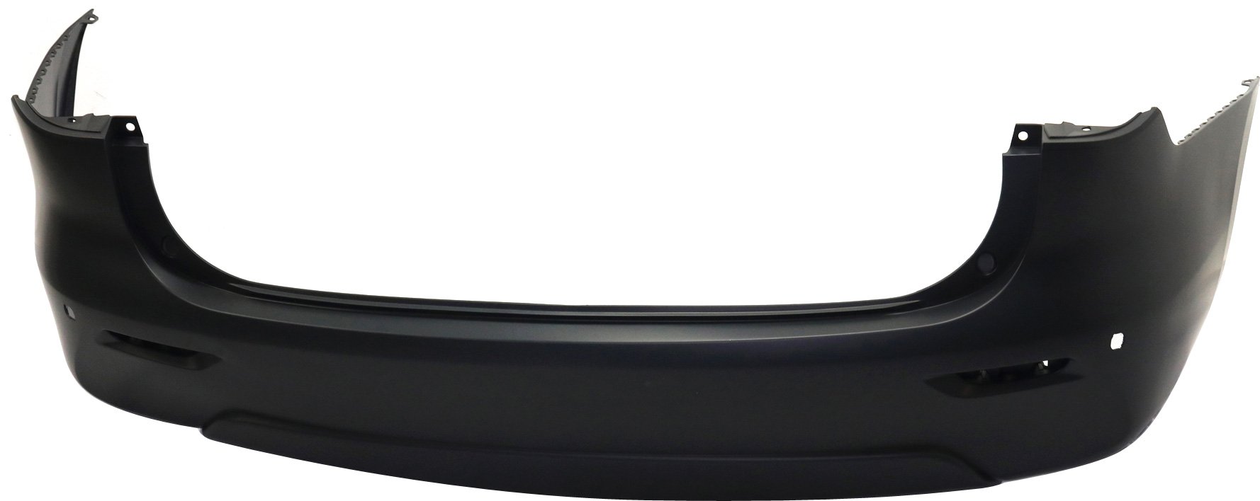 Rear Bumper Cover for Infiniti JX35 2013/QX60 2014-2015, Primed (Ready to Paint), with Premium Package, without Towing or Driver Assist Packages, Replacement