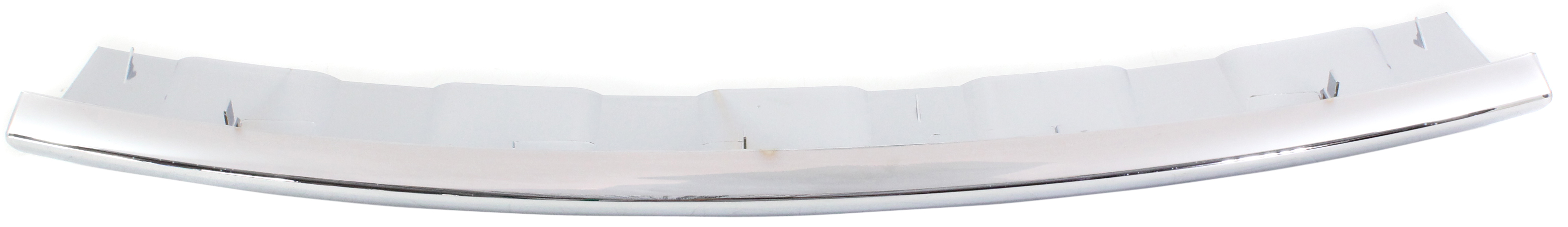 Front Lower Valance Air Dam for Jeep Grand Cherokee 2011-2013, Chrome, without Adaptive Speed Control, Excludes SRT/SRT8 Models, Type 1, Replacement (CAPA Certified)