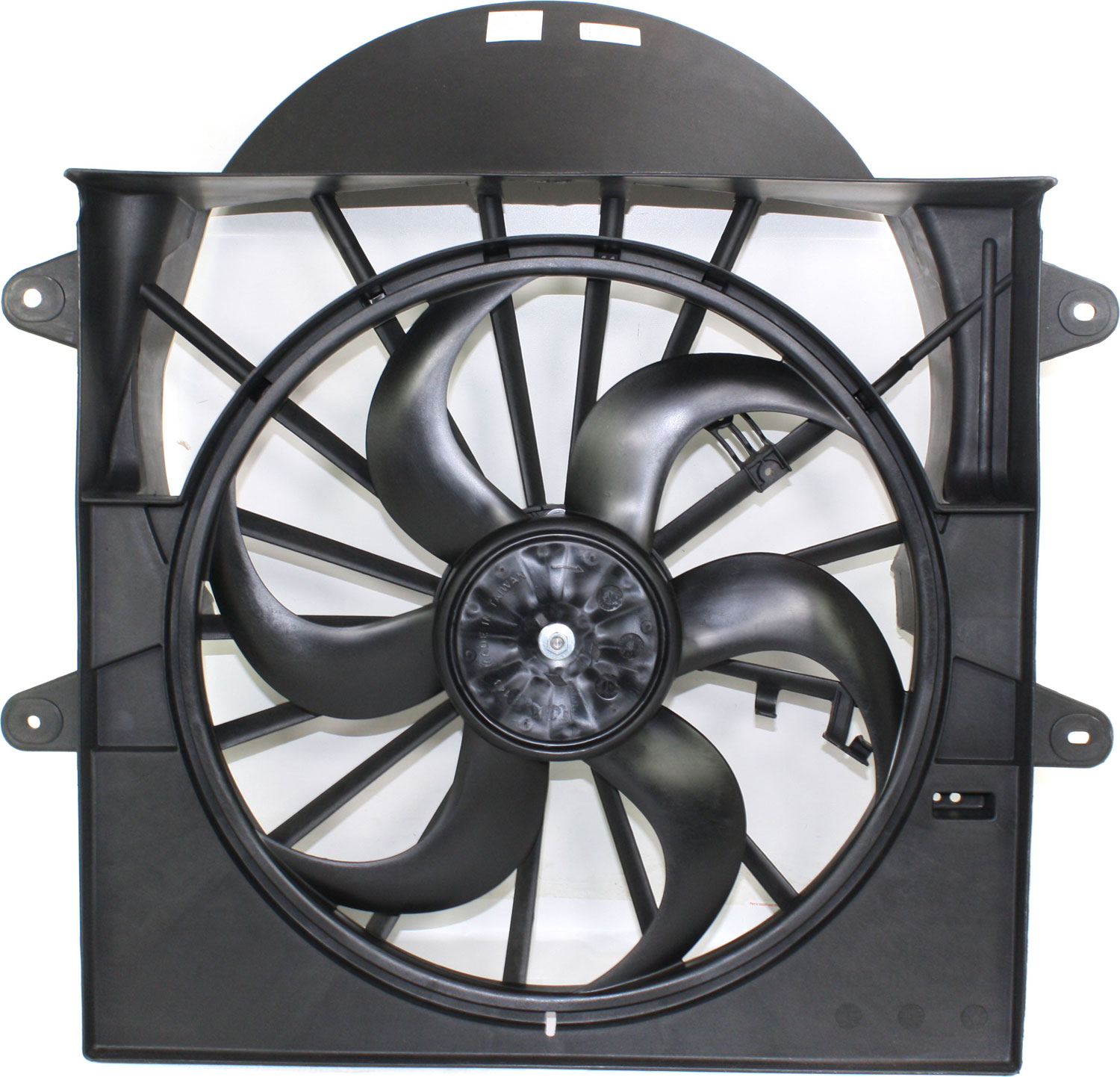 Radiator Fan Shroud Assembly for Jeep Grand Cherokee 2005-2009, Suitable for 3.7L/4.7L Engine, Replacement