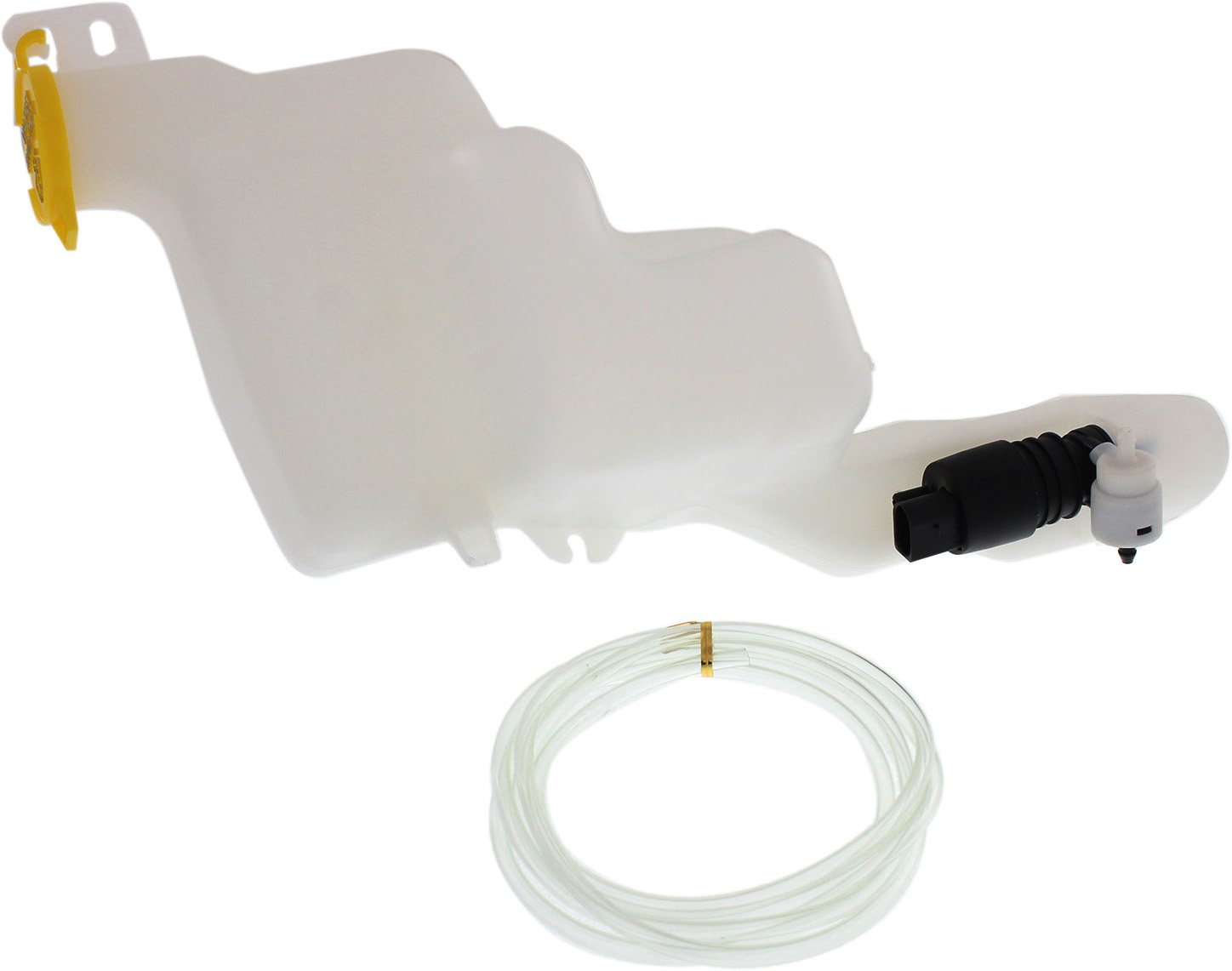 Washer Reservoir Assembly for Jeep Compass/Patriot 2007-2017, Includes Pump and Cap, Replacement