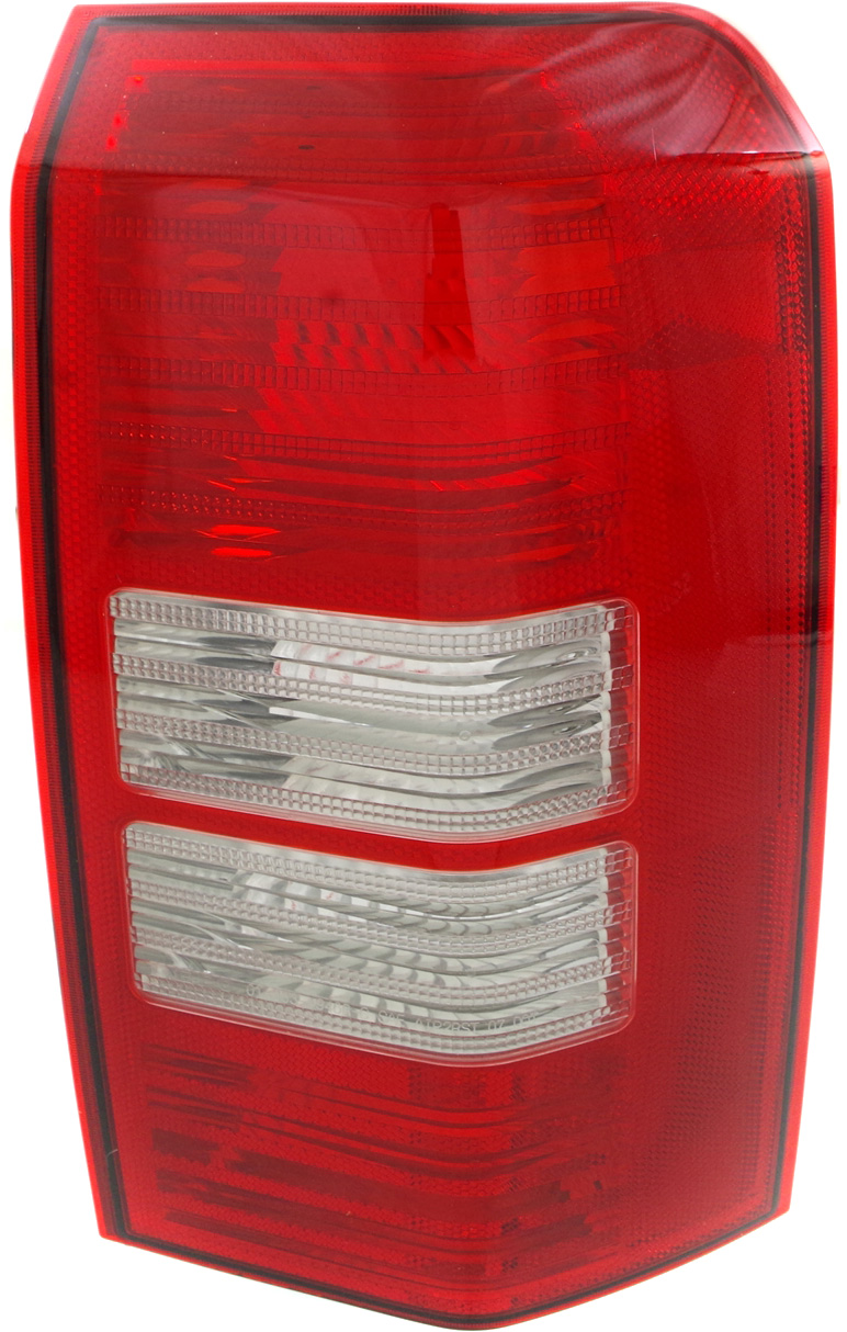 Tail Light for Jeep Patriot 2008-2017, Right (Passenger), Lens and Housing, Replacement